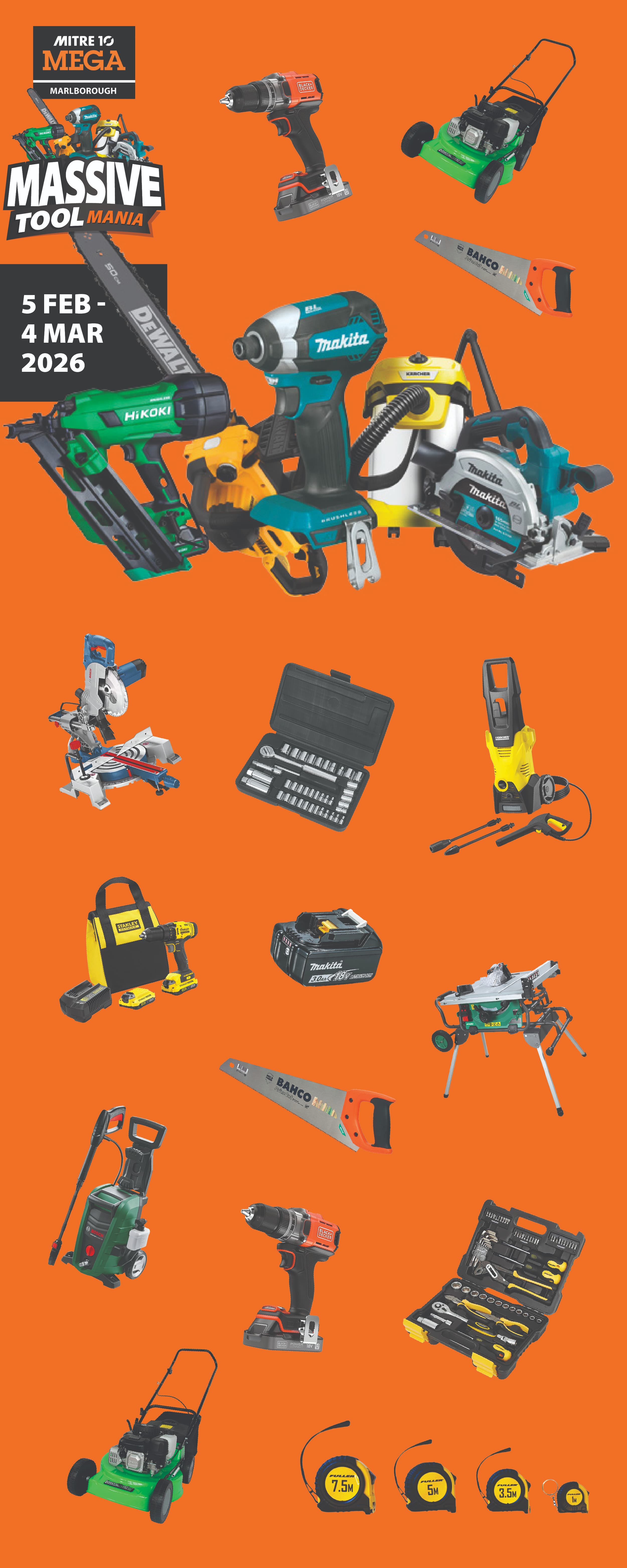 Mitre 10 Mega Blenheim - Massive Tool Mania