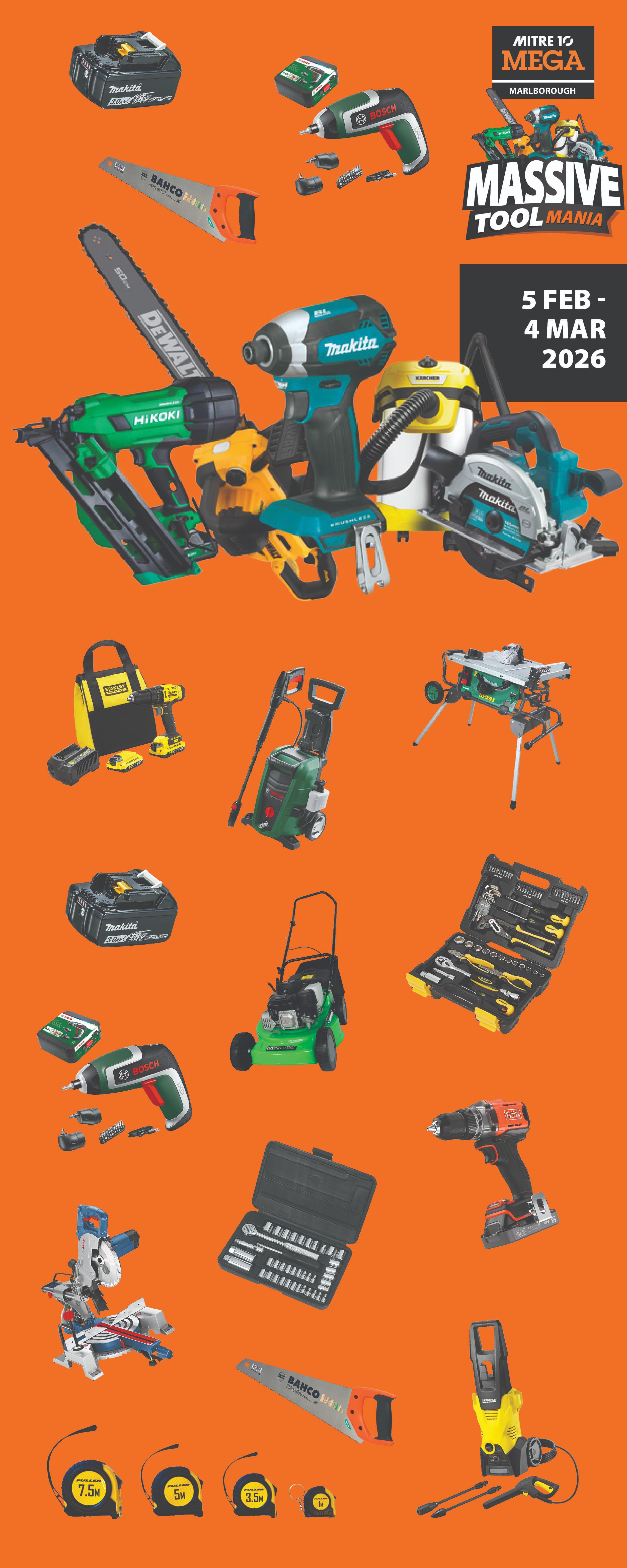 Mitre 10 Mega Blenheim - Massive Tool Mania